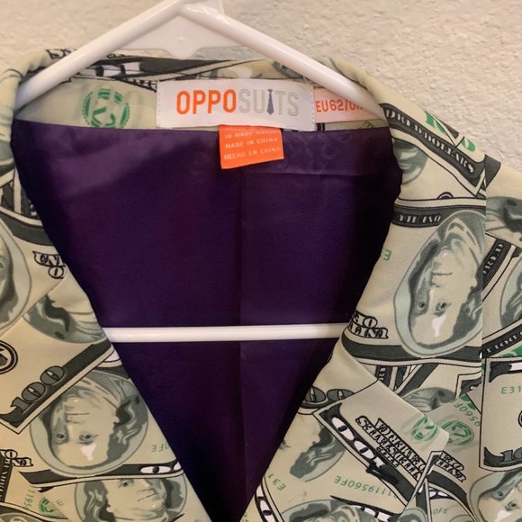 Opposuits $100 Bill "Cashanova" Blazer - Picture 2 of 3